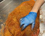 A picture of step 1 of 12hrs slow cook BBQ Beef Brisket.