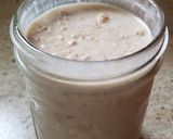 A picture of step 5 of Blueberry, Pomegranate, Peanut Butter & Plum Jam Overnight Oats.