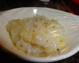 Foto del paso 5 de la receta: Carpaccio de tomate y bacalao con guacamole