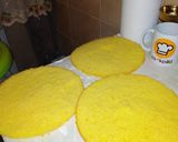 Pas rețetă Tort rapid cu cremă de mascarpone și frișcă 1 fotografie