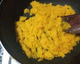 A picture of step 3 of Sweet Pumpkin Halwa.