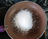 A picture of step 1 of Dalgona Candy.