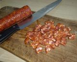 Kukoricás babfőzelék konzervból recept fázis 5 fotója