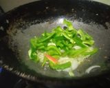 A picture of step 2 of Cabbage Mix Veg.
