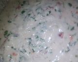 A picture of step 3 of Uttapam.