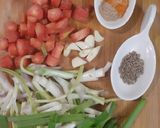 A picture of step 1 of Cream of Lentil and Pumpkin Soup.