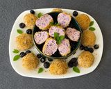 Áfonyás túrógombóc keto módra Fibriya, GM recept fázis 4 fotója