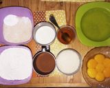 Foto langkah ke 1 dari resep Chocolate Chiffon Cake.