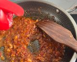 Gambar langkah 4 resipi Sawi Tumis Udang Kering.
