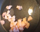 Egy serpenyős rizses csirke fokhagymával, kukoricával,babbal és olívabogyóval 🐤🐥🐣🌽🫒🧄🥣 recept fázis 1 fotója