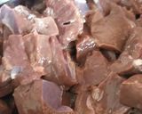 A picture of step 2 of Beef Kaleji.