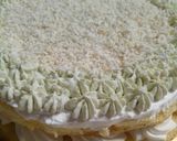 Foto langkah ke 12 dari resep Vanilla Matcha Tiramisu Cake.
