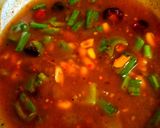 A picture of step 10 of Kung pao chicken.