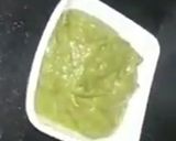 A picture of step 2 of Coriander chutney (hare dhaniye ki chutney).