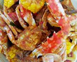 Foto langkah ke 6 dari resep Rajungan saos padang.