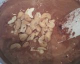 A picture of step 4 of Cashew brownies.