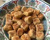 Foto langkah ke 8 dari resep Popcorn Tahu Oven (Tepung Almond).