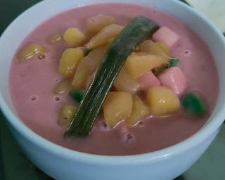 10. Cendol Delima dan Ubi - Step 6