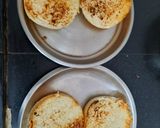 A picture of step 5 of Veg burger.