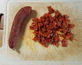 Foto del paso 1 de la receta Aperitivo de crema de queso con chorizo