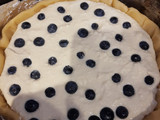 Tarta de ricota con arándanos 👌👌