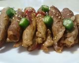秋葵肉捲的食譜步驟5照片