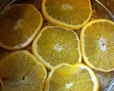 Foto del paso 5 de la receta: Torta húmeda de naranja invertida