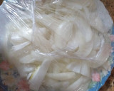 Foto del paso 4 de la receta: Papas al horno con nata, cebolla