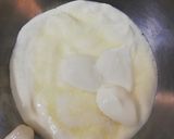 A picture of step 4 of Khubani ka meetha.