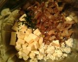 Foto del paso 2 de la receta: Tarta de cebolla caramelizada y queso azul