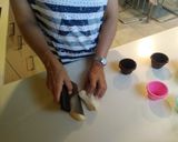 Foto del paso 3 de la receta: Muffins-pizza con vaporera