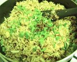 A picture of step 7 of Nasi Goreng.