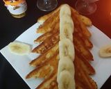 A picture of step 4 of French Toast with Banana 🍌 😋.
