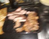 Foto del paso 1 de la receta: Chow Fan salteado de cerdo, ternera y pollo al roquefort al Disco