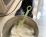 Foto langkah ke 3 dari resep Ogura Pandan Lembut Moist Cake Anti Gagal.