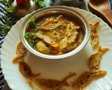 A picture of step 7 of Rajasthani Dal Dhokli.