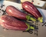 Une image de l'étape 1 de Aubergines graffiti marinées grillées curry nigelle.