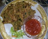 Foto langkah ke 3 dari resep Omlate mie.