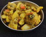लहसुन वाला गोभी आलू (Lahun wala gobhi aloo recipe in hindi) रेसिपी चरण 5 फोटो