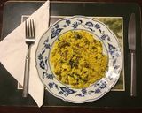 A picture of step 4 of California Farm Tofu Bacon and Tofu Scrambled Eggs.