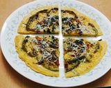 A picture of step 8 of Besan Ka Cheela With Pizza Seasoning.