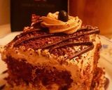 A picture of step 8 of Death Chocolate pastry.