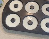 Foto del paso 1 de la receta: Fit donut de arroz 🍚 con chocolate blanco y negro
