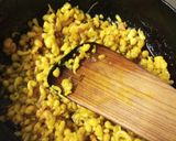 A picture of step 2 of Sweet boondi.