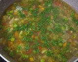 A picture of step 10 of Healthy Vegetable Soup for Weight Loss.