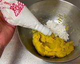 A picture of step 5 of Matcha Sweet Potato Christmas Tree.