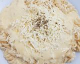 Foto langkah ke 5 dari resep Fusilli Creamy Carbonara.