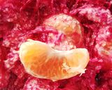 A picture of step 3 of Orange pink salad.