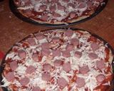 A picture of step 2 of Simple home made pizza.