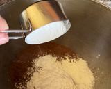 A picture of step 1 of Gluten Free~ Almond and Cocoa Truffles covered in Vanilla or Milk Chocolate.